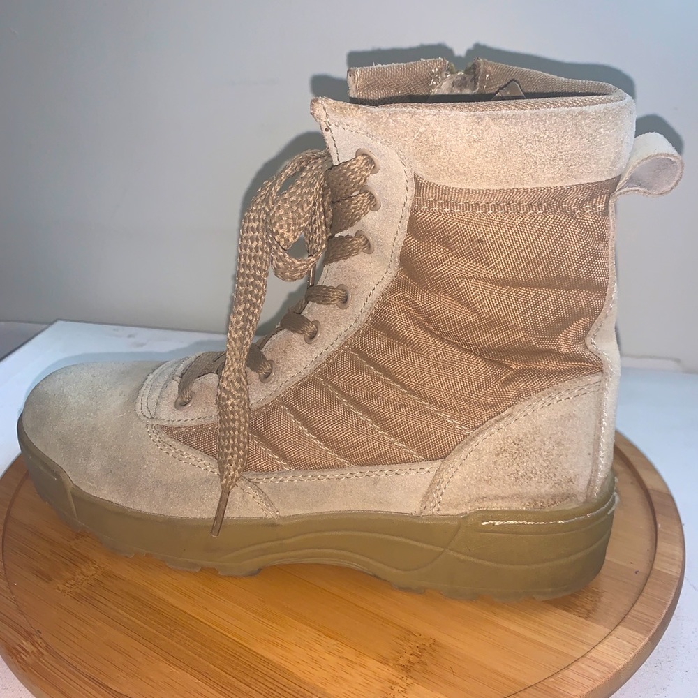 Men Suede+ Tactical Boot Right Only Military Combat SWAT